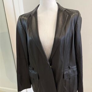 Vintage Worth Petite Genuine Leather Jacket Women's